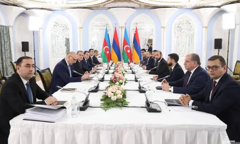 阿塞拜疆和亞美尼亞外交部長會議在阿拉木圖舉行